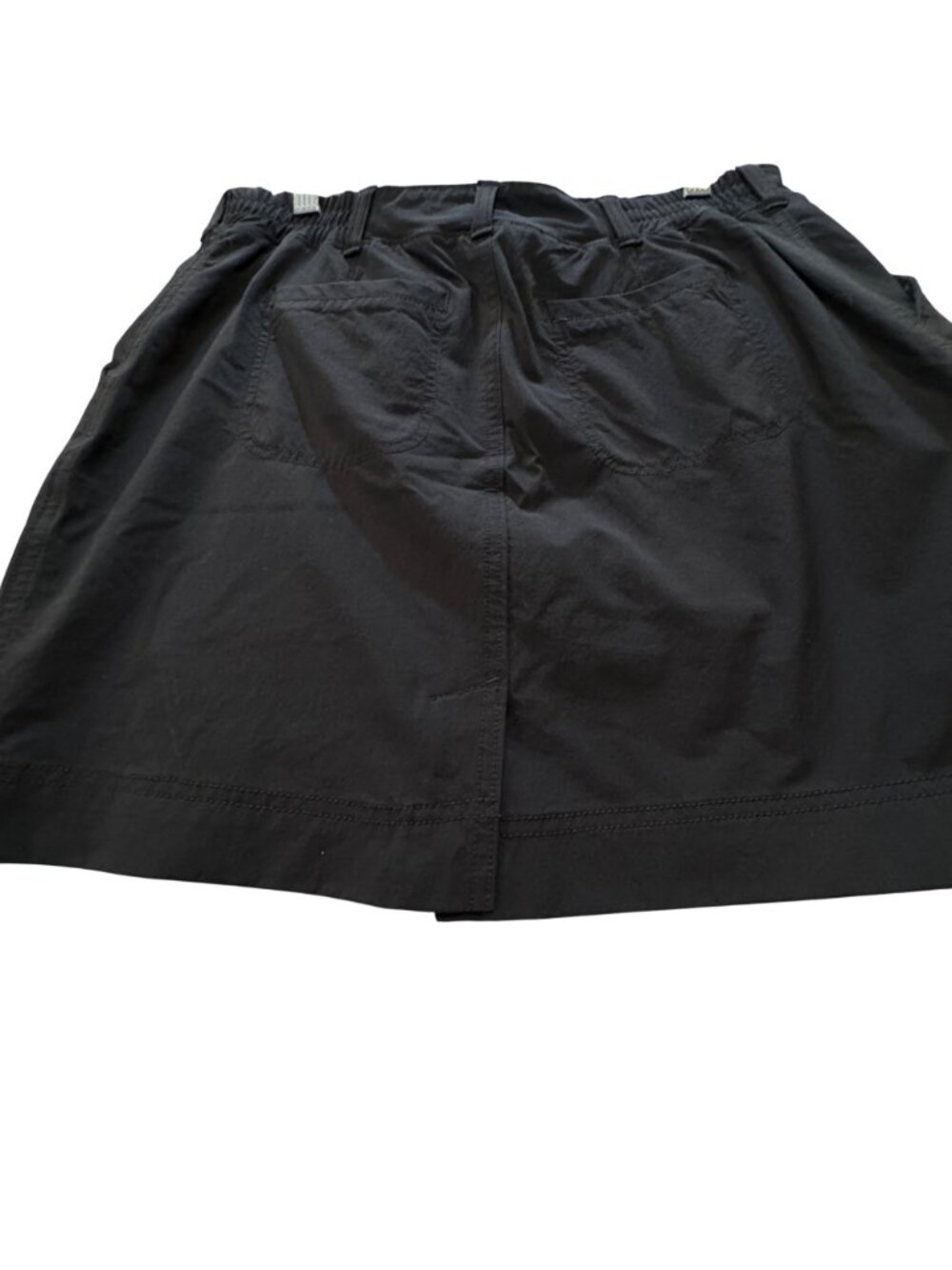 Athleta Black Skort Women's Size 6 Elastic Waist Inside Stretch Shorts Pockets - Picture 16 of 16